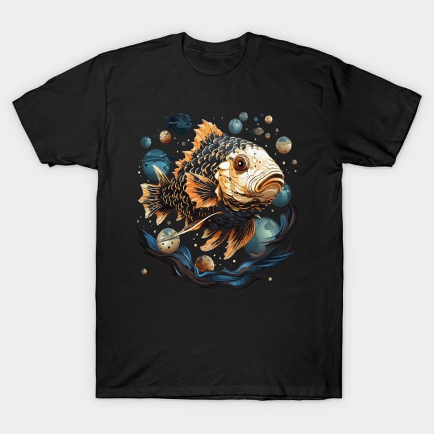 Patriotic Puffer Fish T-Shirt by JH Mart